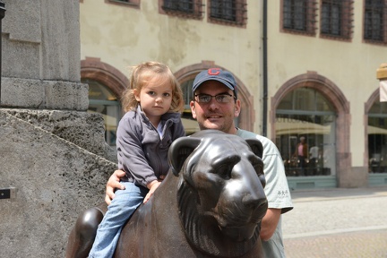 Greta and Doug on the Lion1